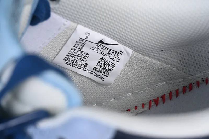 All categories Nk Air Force 1 Air Force series Nk Air Force 1 Low Air Force low top Nike Air Force 1'07 Low Violent Bear joint North Carolina blue double hook Air Force 1 low top casual sneakers XD9314-616